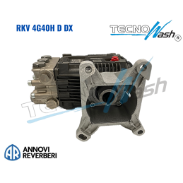 Bomba de Alta Presion RKV 4G40H D  DX T.N/B.B+F (para Motor a Gasolina) Cabeza Cromada Flecha Hueca de Ø1",