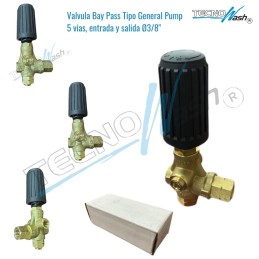 Valvula Bay Pass tipo Inter pump, 4000psi